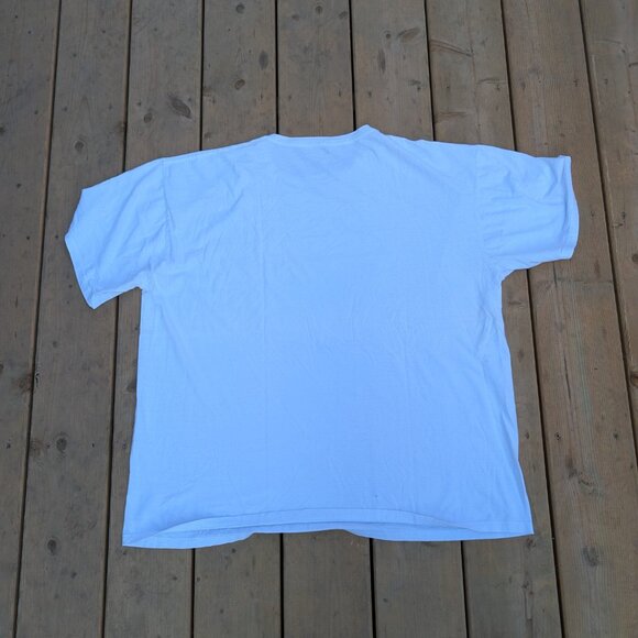 Mac Miller T-Shirt Men 2XL White Star Circle Pot Leaf Crew Neck Pullover Cotton - Picture 5 of 7